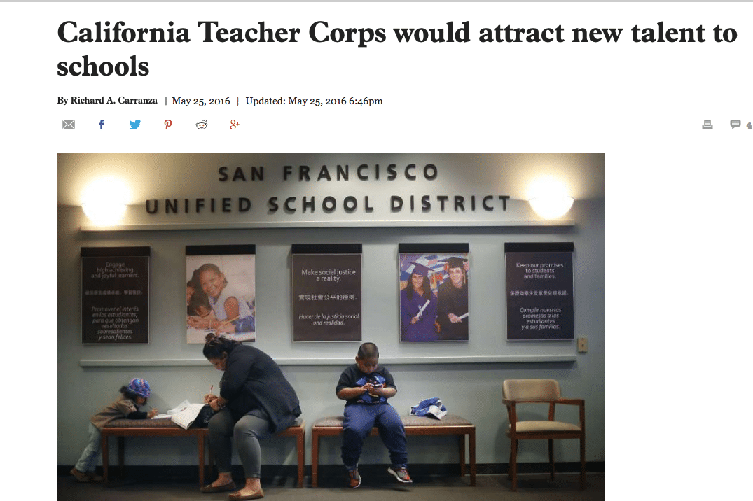 San Francisco Chronicle Screenshot