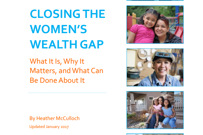 Closing the Women's Wealth Gap
