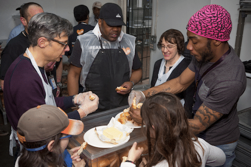 People eating